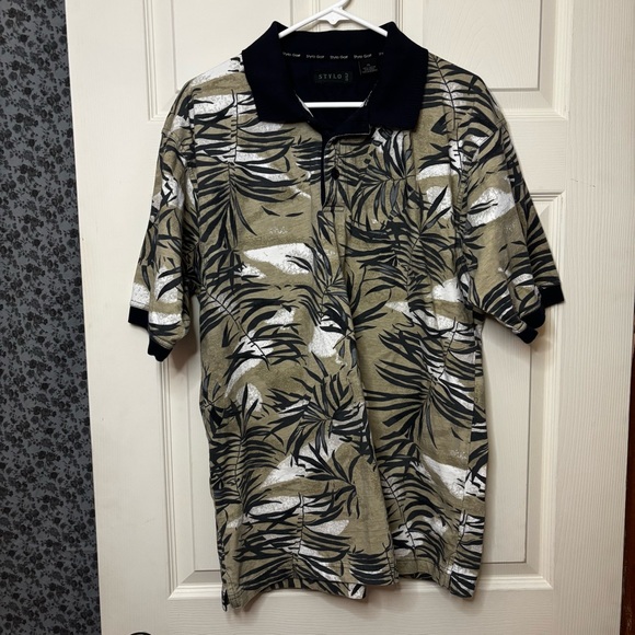 stylo golf Other - Stylo Golf Men’s Leaf Design Shirt Size XL